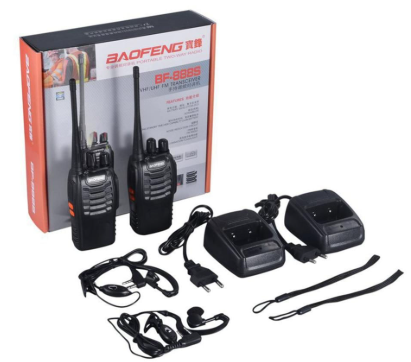 Miniatura 3 de Radio Walkie Talkie One Pixel Bf888s Uh